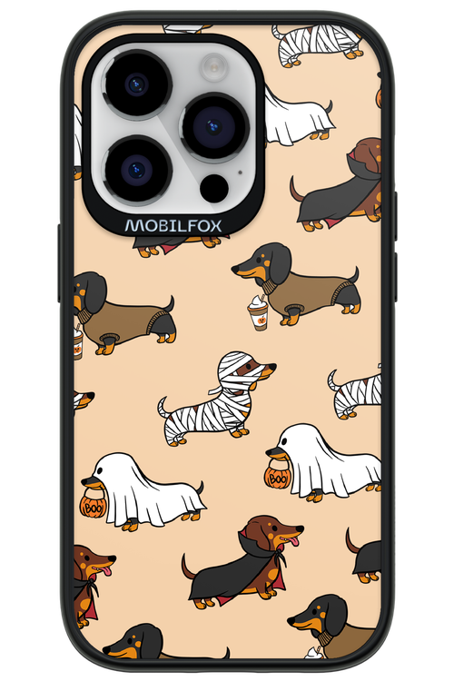Scary Dachshund - Apple iPhone 14 Pro