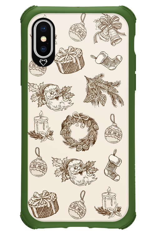 Christmas Paper - Apple iPhone X