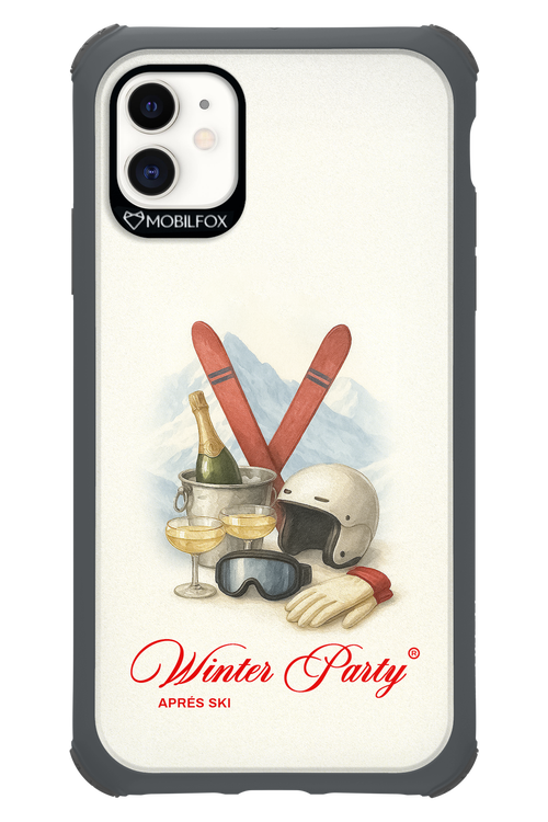 Winter Ski Party - Apple iPhone 11