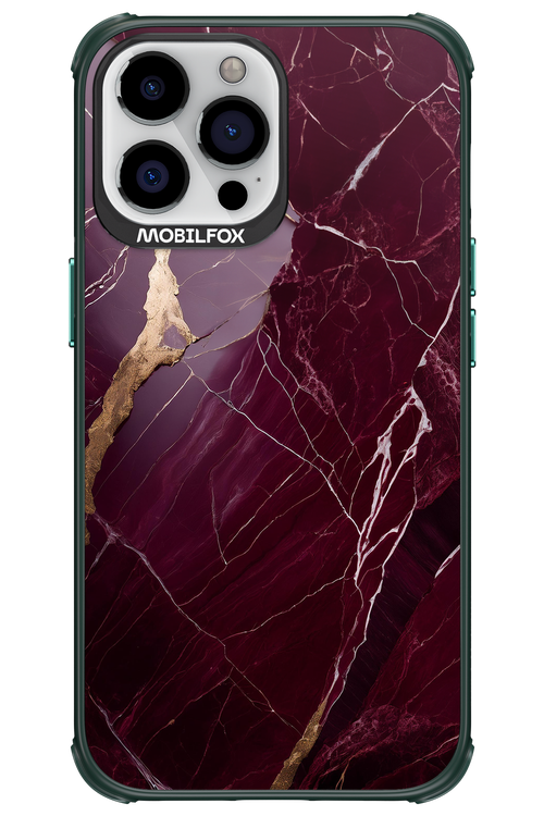Burgundy Marble 2.0 - Apple iPhone 13 Pro Max