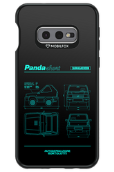 Panda Car Blue - Samsung Galaxy S10e