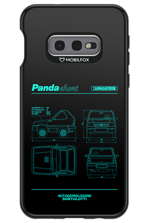 Panda Car Blue - Samsung Galaxy S10e