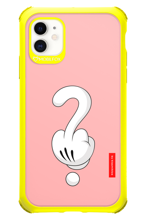 Fuck Hand (Pink) 2.0 - Apple iPhone 11