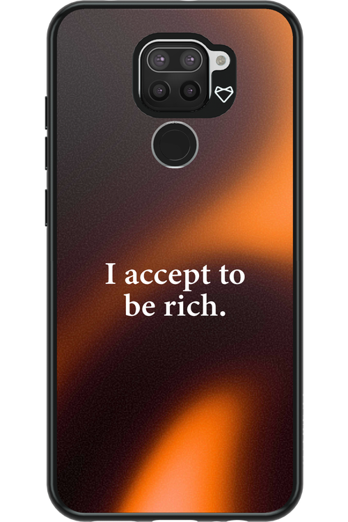 I accept to be rich - Xiaomi Redmi Note 9