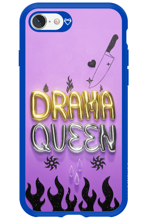 Drama Queen Purple - Apple iPhone SE 2020