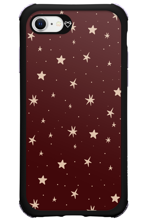 Burgundy Stars - Apple iPhone 7