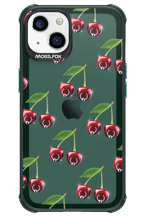 Spicy Cherries Transparent - Apple iPhone 13