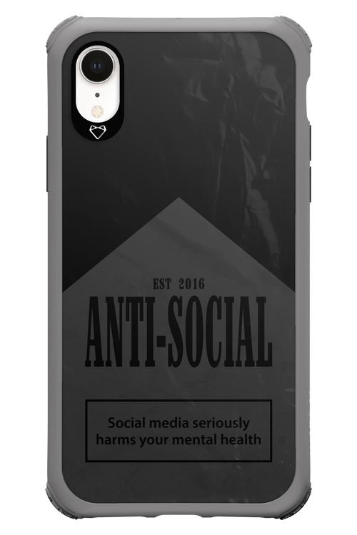 ANTI-SOCIAL (BLVCK) 2.0 - Apple iPhone XR