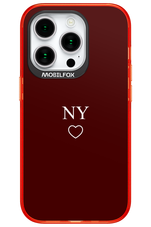 NY Burgundia 2.0 - Apple iPhone 15 Pro