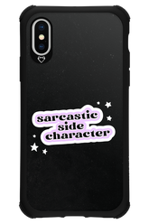 Sarcastic Black - Apple iPhone XS
