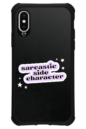Sarcastic Black - Apple iPhone XS