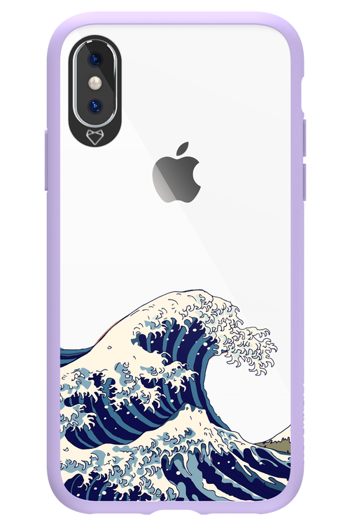 Great Wave - Apple iPhone X