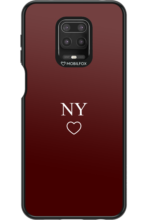 NY Burgundia 2.0 - Xiaomi Redmi Note 9 Pro