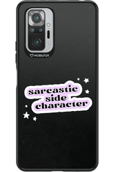 Sarcastic Black - Xiaomi Redmi Note 10S