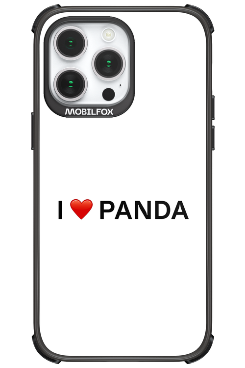 Panda Love White - Apple iPhone 14 Pro Max
