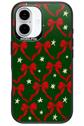 Bow & Stars (Green) - Apple iPhone 16