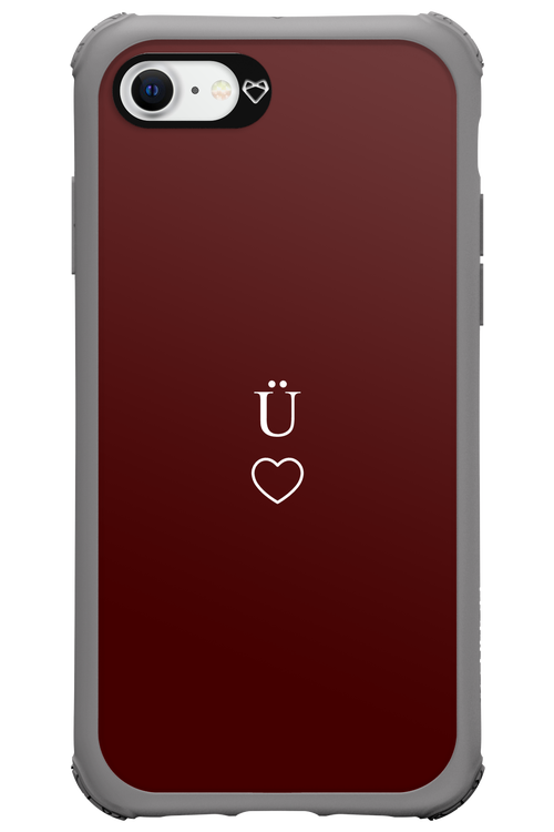 U Burgundia II 2.0 - Apple iPhone 8