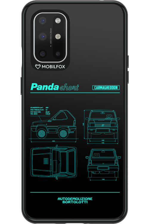 Panda Car Blue - OnePlus 8T