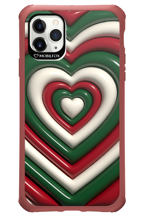 XMAS Hearts - Apple iPhone 11 Pro Max