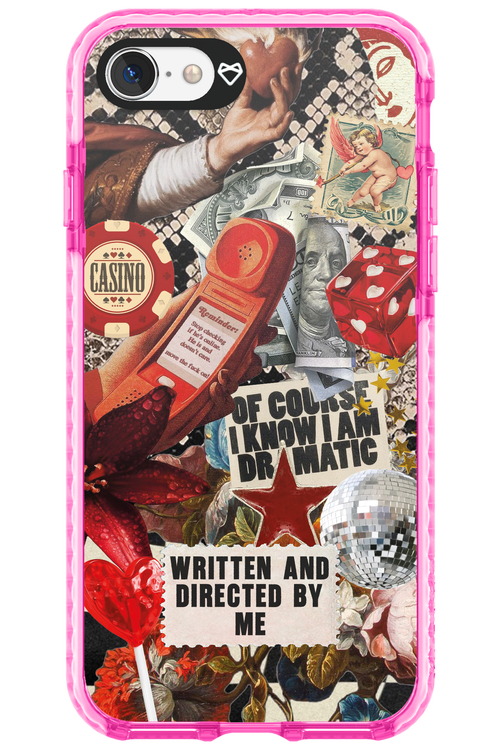 RED VINTAGE - Apple iPhone 7