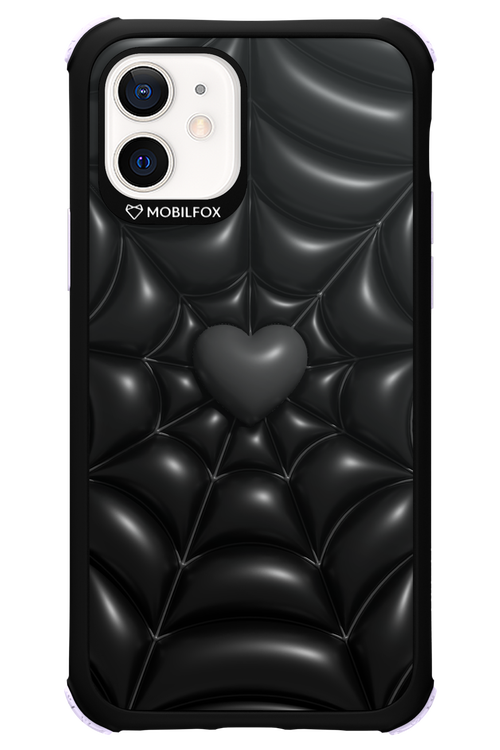 Black Spider Heart - Apple iPhone 12