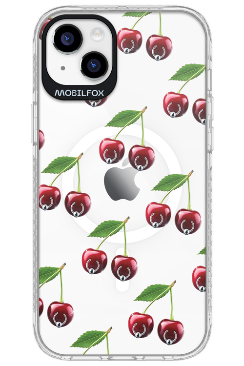 Spicy Cherries Transparent - Apple iPhone 14 Plus