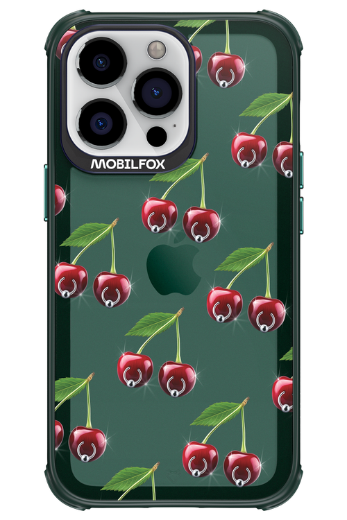 Spicy Cherries Transparent - Apple iPhone 13 Pro