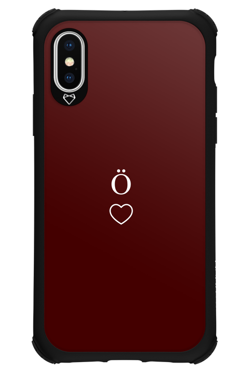 O Burgundia II 2.0 - Apple iPhone X
