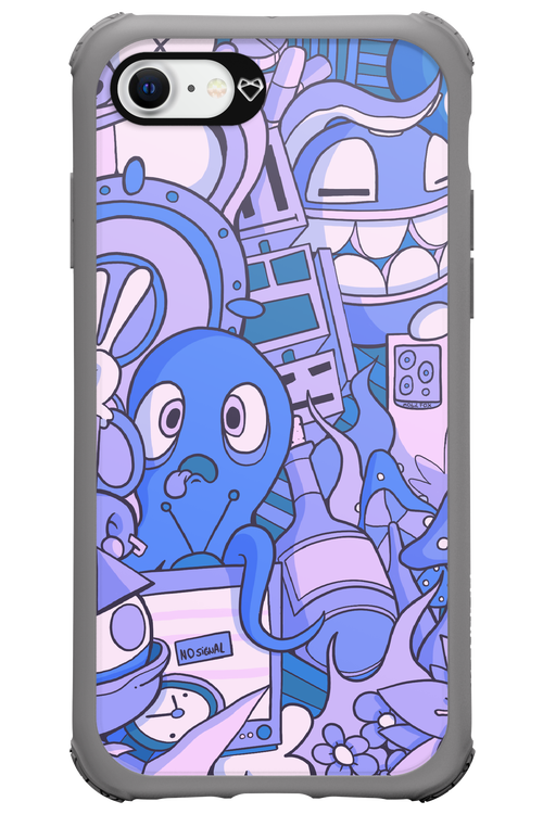 Blue Chaos - Apple iPhone SE 2020