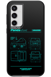 Panda Car Blue - Samsung Galaxy S23 FE