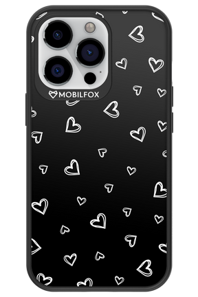 Monochrome Hearts 2.0 - Apple iPhone 13 Pro