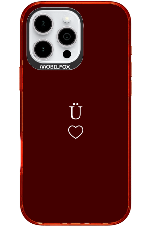 U Burgundia II 2.0 - Apple iPhone 16 Pro Max
