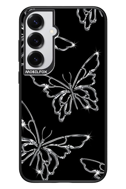 Silver Butterfly 2.0 - Samsung S25+