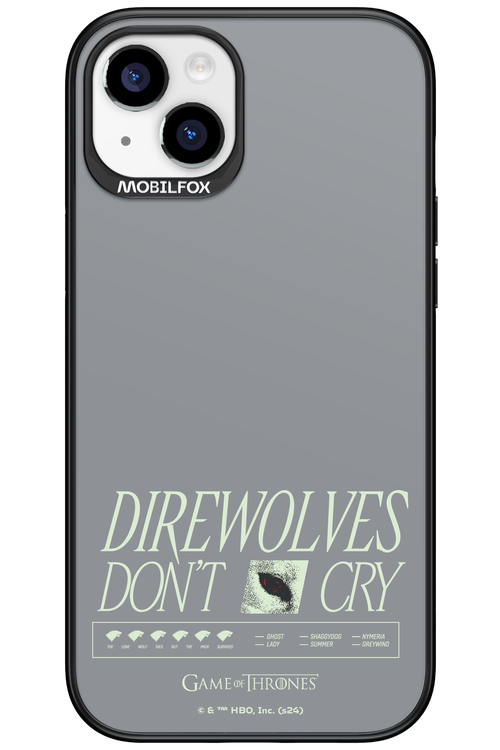 Direwolves Don’t Cry - Apple iPhone 15 Plus