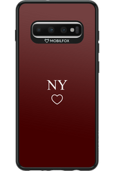 NY Burgundia 2.0 - Samsung Galaxy S10+
