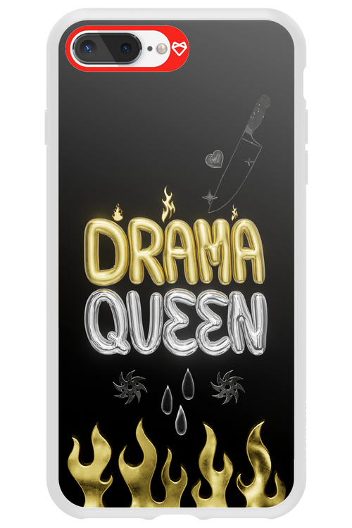 Drama Queen Black - Apple iPhone 8 Plus