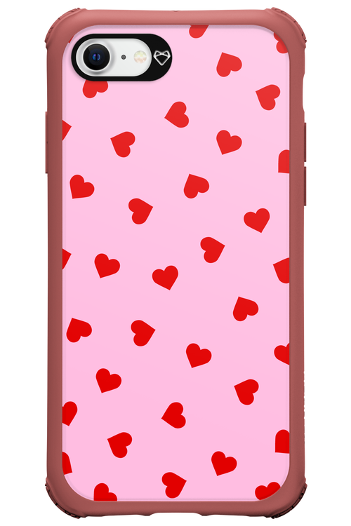 Sprinkle Heart Pink - Apple iPhone 7