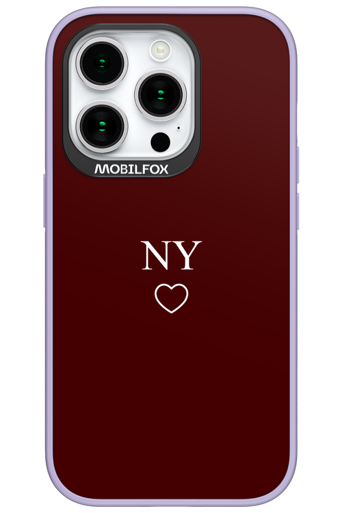 NY Burgundia 2.0 - Apple iPhone 15 Pro