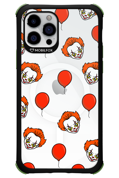 Mystery Clown (Transparent) - Apple iPhone 12 Pro