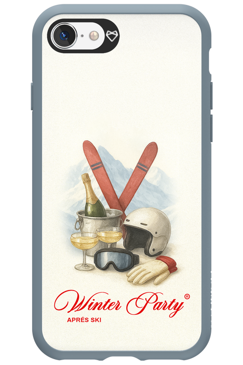 Winter Ski Party - Apple iPhone SE 2020