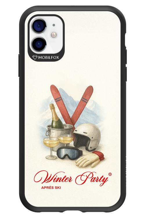 Winter Ski Party - Apple iPhone 11