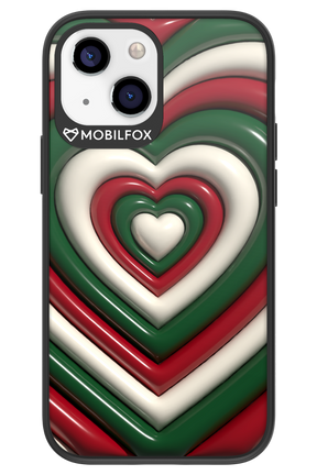 XMAS Hearts - Apple iPhone 13 Mini