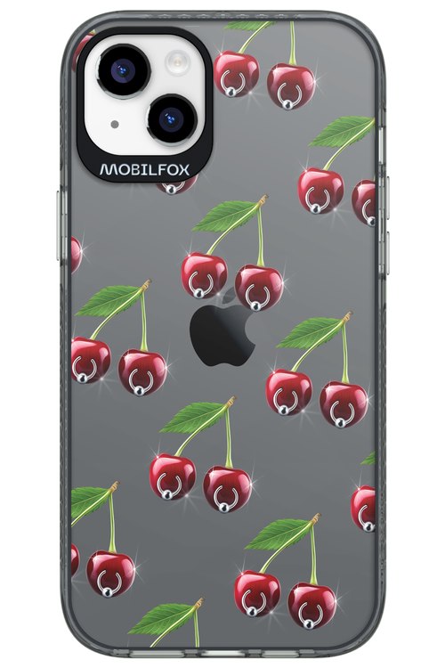 Spicy Cherries Transparent - Apple iPhone 14 Plus