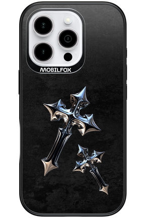Chrome Crosses - Apple iPhone 16 Pro