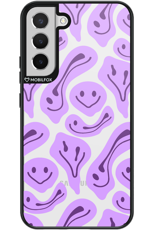 Fluid Smiley Purple - Samsung Galaxy S22+