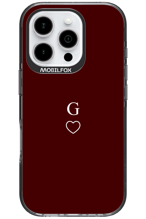 G Burgundia 2.0 - Apple iPhone 16 Pro