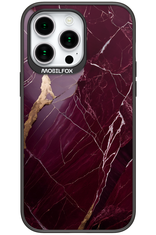 Burgundy Marble 2.0 - Apple iPhone 15 Pro Max