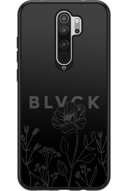 Black Flowers - Xiaomi Redmi Note 8 Pro