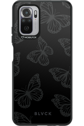 Black Butterflies - Xiaomi Redmi Note 10