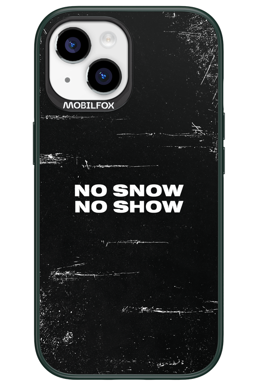 No snow, no show - Apple iPhone 15